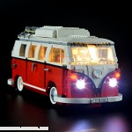 LIGHTAILING Light Set for Creator Series Volkswagen T1 Camper Van Building Blocks Model Led Light kit Compatible with Lego 10220NOT Included The Model  B076HLW18X